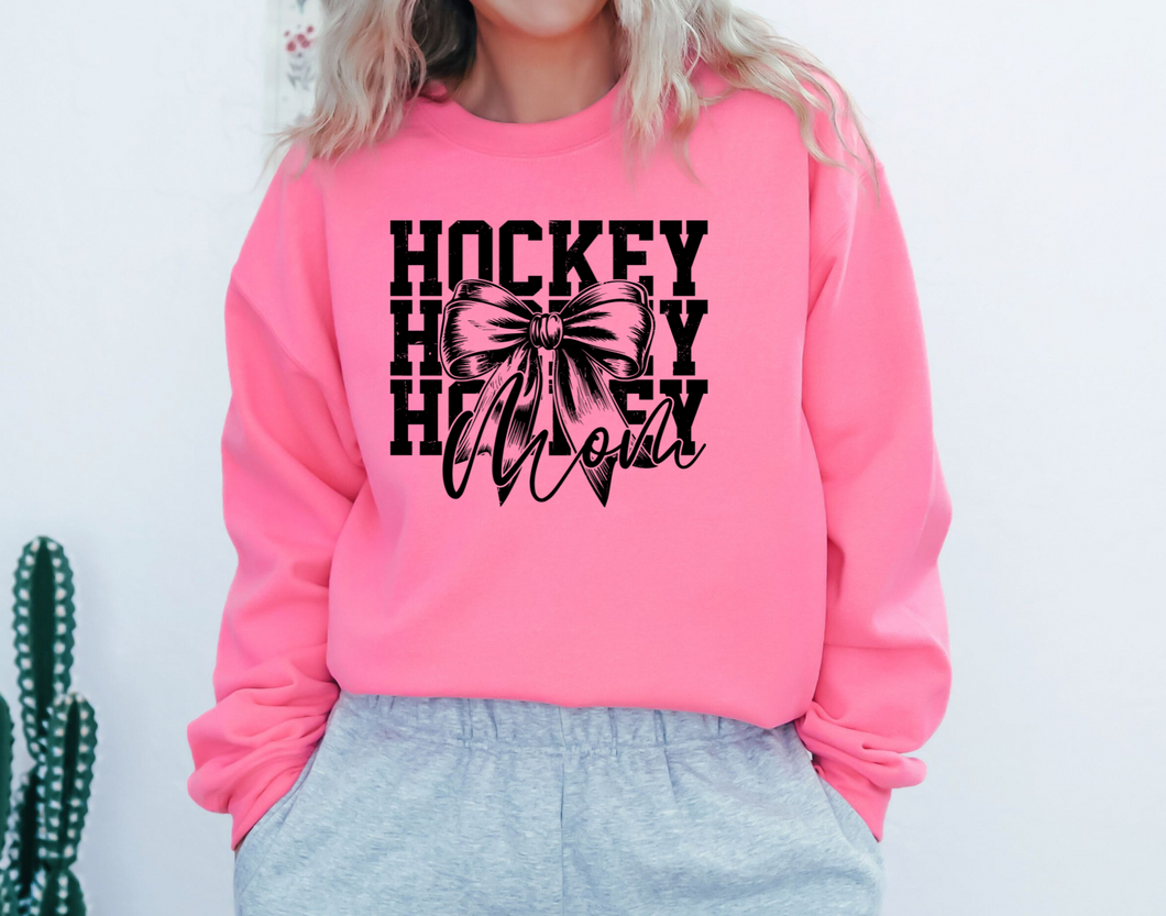 Hockey Mom Bow