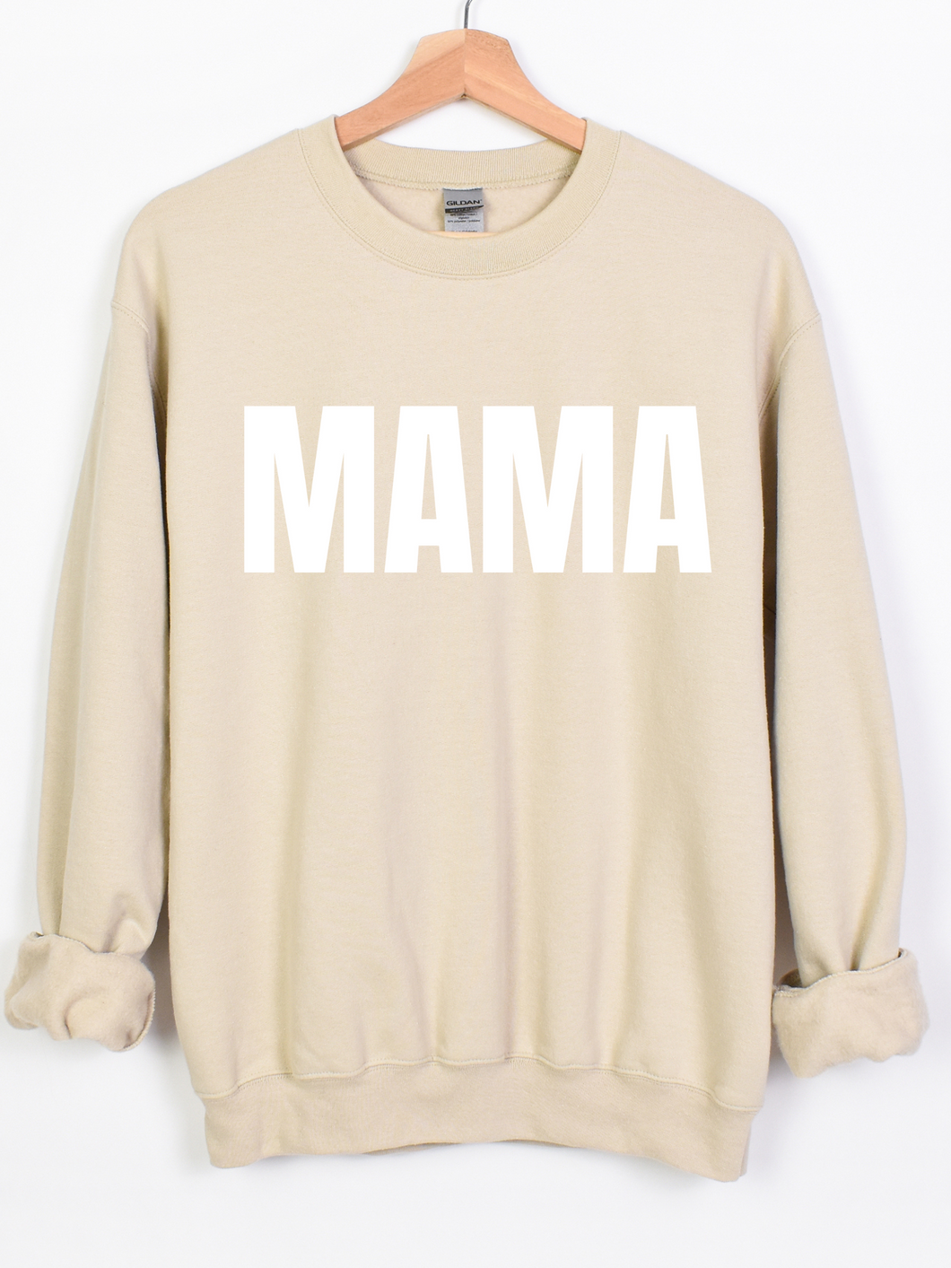 Mama on Sand